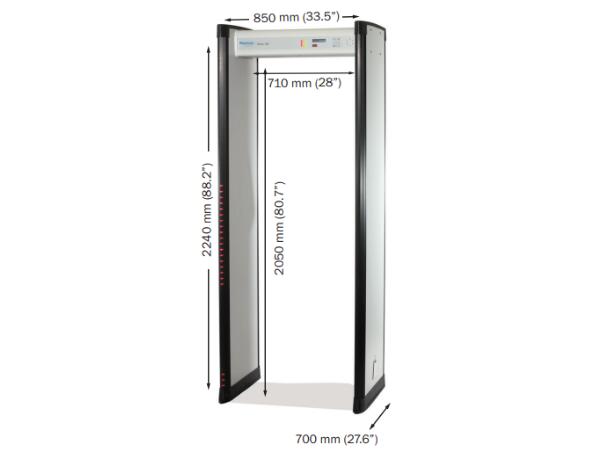 Rapiscan Metor6S高灵敏度金属安检门